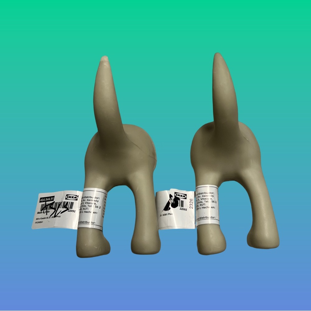 IKEA Dog Butt Tail Hook - Beige Color